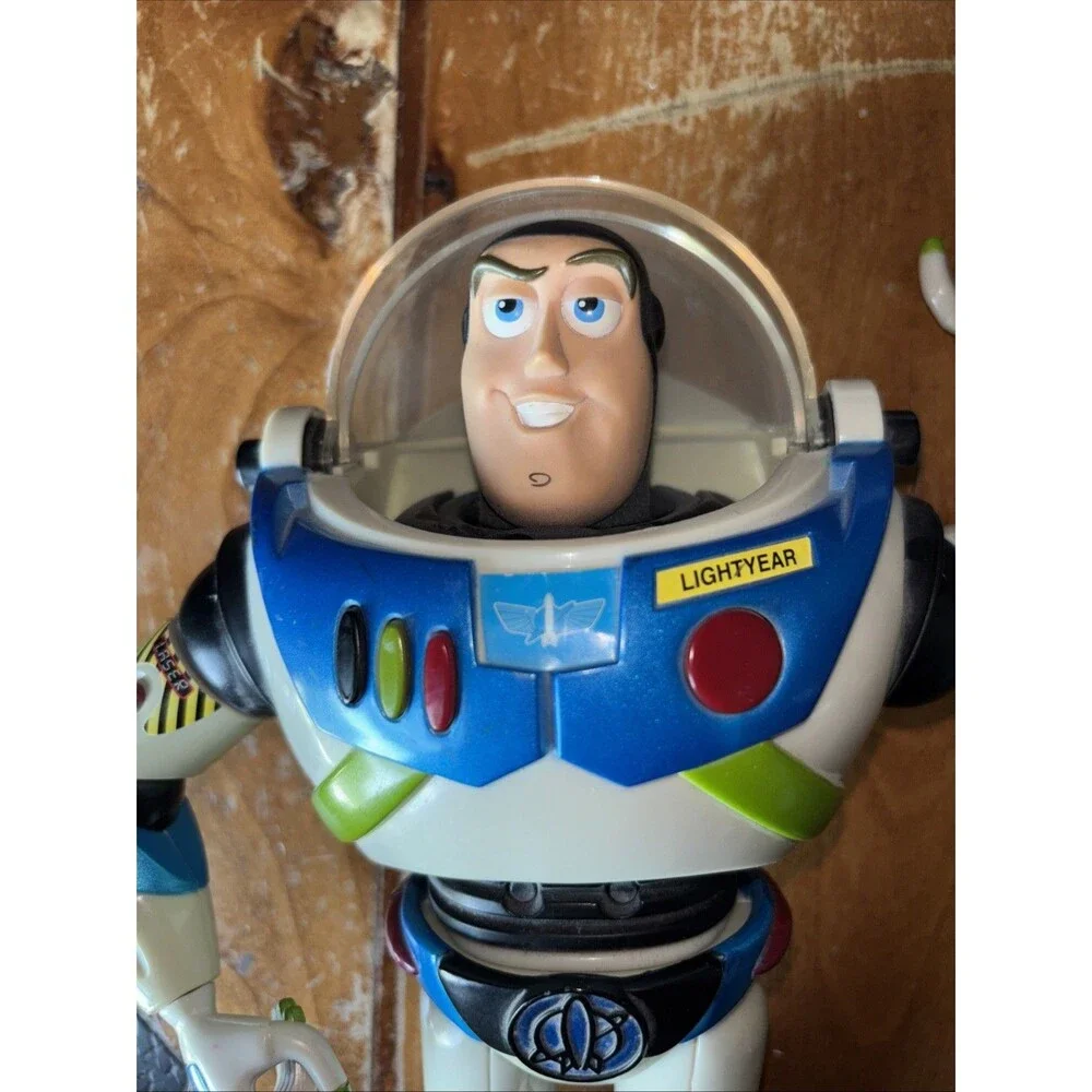 Toy Story 12” Buzz Lightyear Search & Rescue Disney Pixar 2001 Rare Vintage Blue